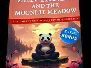 Zen Panda and the Moonlit Meadow